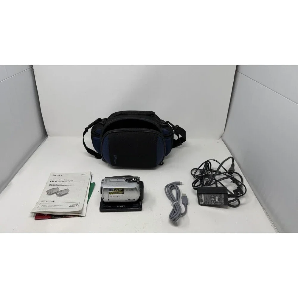 Sony Handycam DCR-SR42 30GB HDD Camcorder Digital Video Camera Recorder W/ Case